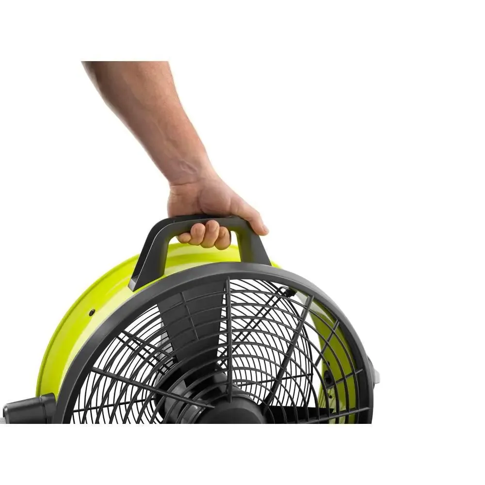 Open Box -  Ryobi P3340 18-Volt ONE  Hybrid 18 in. Air Cannon Drum Fan