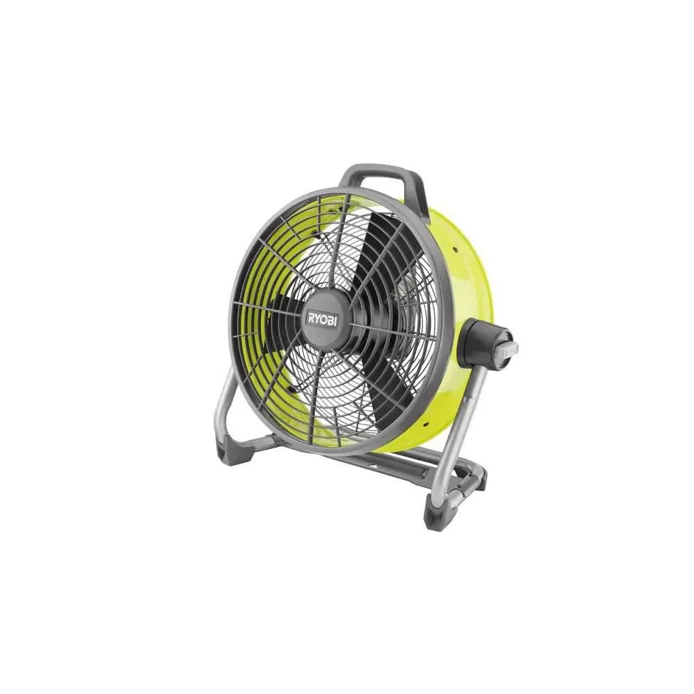 Open Box -  Ryobi P3340 18-Volt ONE  Hybrid 18 in. Air Cannon Drum Fan