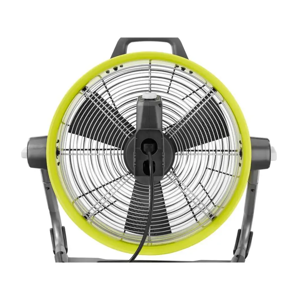 Open Box -  Ryobi P3340 18-Volt ONE  Hybrid 18 in. Air Cannon Drum Fan