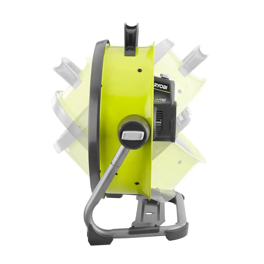 Open Box -  Ryobi P3340 18-Volt ONE  Hybrid 18 in. Air Cannon Drum Fan