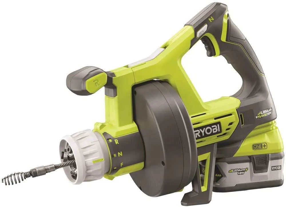 Open Box -  Ryobi P4002 18-Volt ONE  Hybrid Drain Auger (Tool Only)