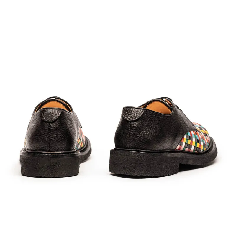 PABLO Carnival | Woven Leather Derby