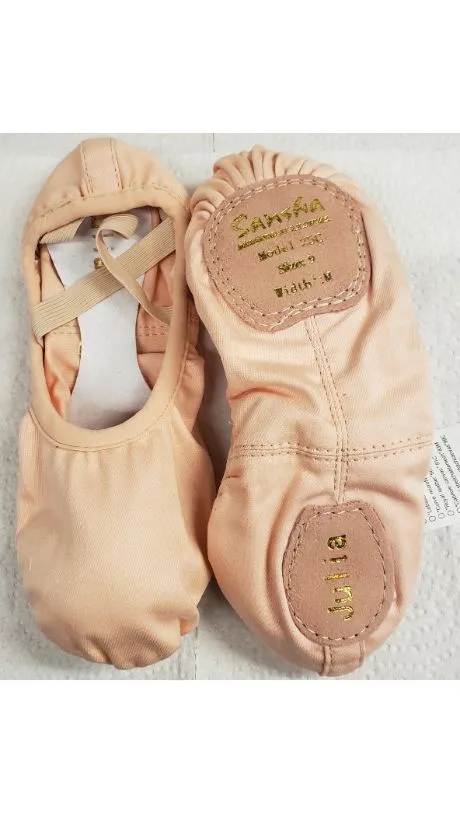 Phoebe -- Women's Stretch Canvas Split Sole Ballet