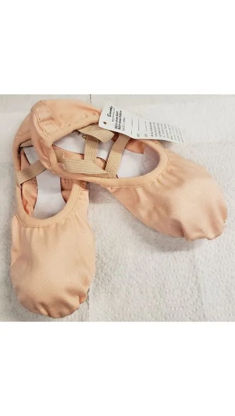 Phoebe -- Women's Stretch Canvas Split Sole Ballet