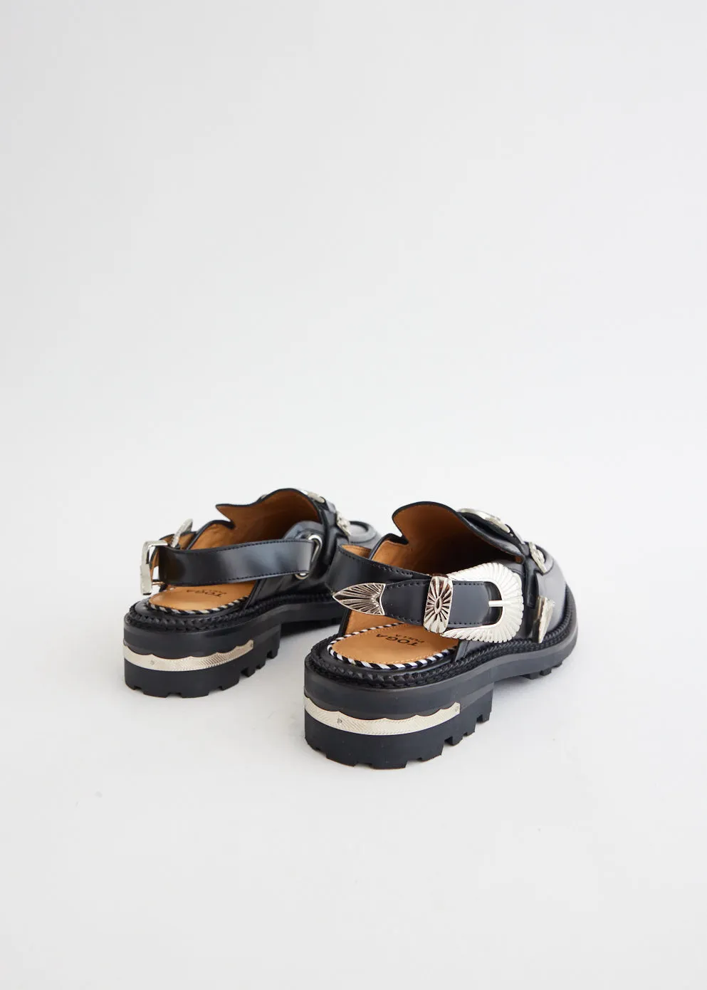 Polido Sling Back Loafers