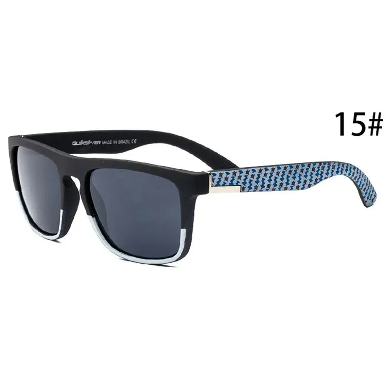 QS731 Classic Square Sunglasses Men Women Outdoor Beach Fishing Sun Glasses UV400 Hiking Driving Cycling Eyewear Sport Glasses