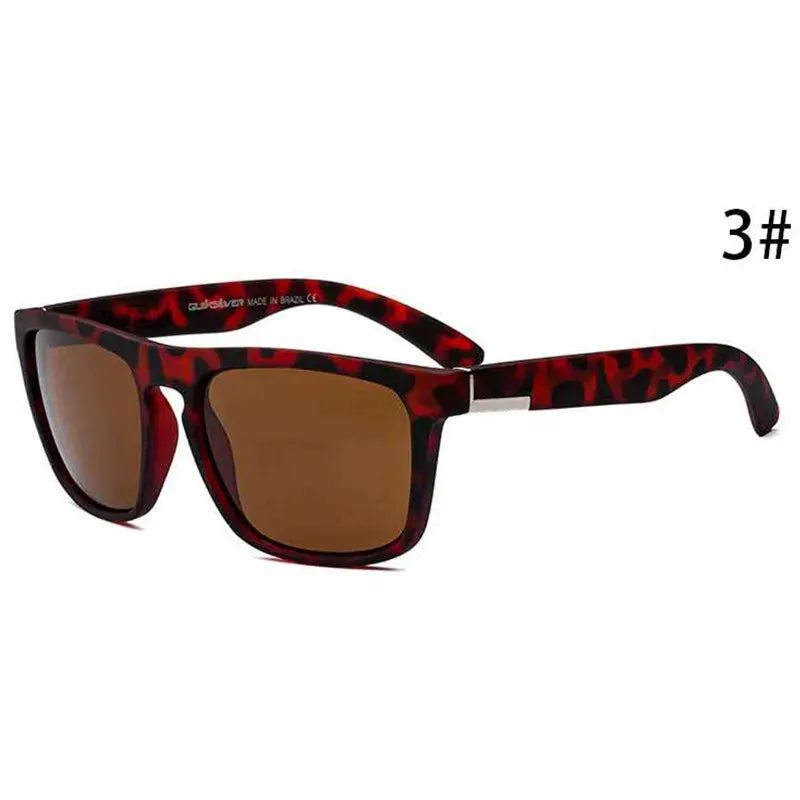 QS731 Classic Square Sunglasses Men Women Outdoor Beach Fishing Sun Glasses UV400 Hiking Driving Cycling Eyewear Sport Glasses