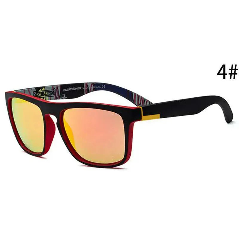 QS731 Classic Square Sunglasses Men Women Outdoor Beach Fishing Sun Glasses UV400 Hiking Driving Cycling Eyewear Sport Glasses