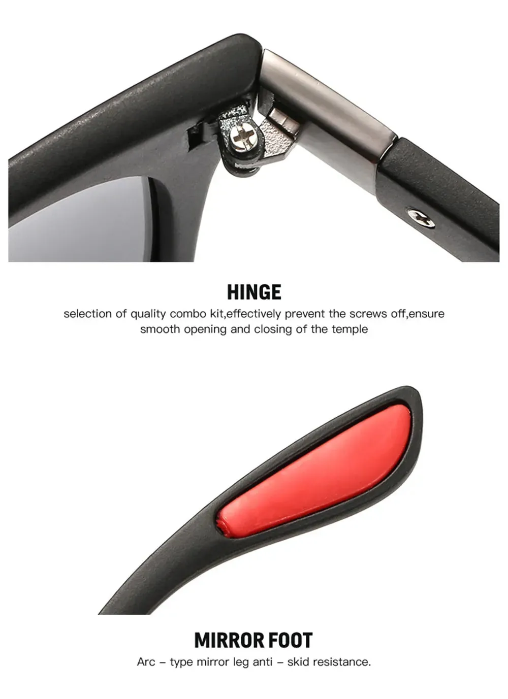QS731 Classic Square Sunglasses Men Women Outdoor Beach Fishing Sun Glasses UV400 Hiking Driving Cycling Eyewear Sport Glasses