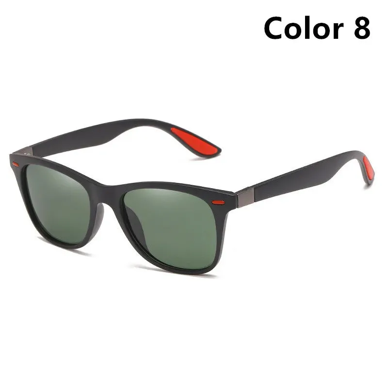 QS731 Classic Square Sunglasses Men Women Outdoor Beach Fishing Sun Glasses UV400 Hiking Driving Cycling Eyewear Sport Glasses
