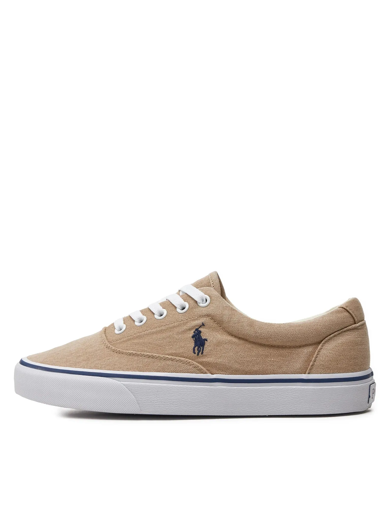Ralph Lauren Pony Low Top Sneakers | Beige