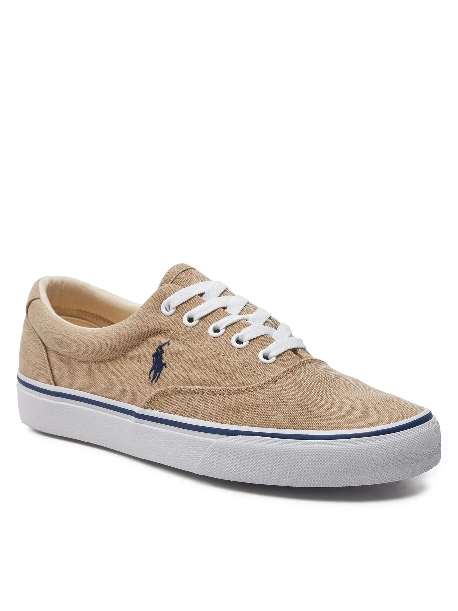 Ralph Lauren Pony Low Top Sneakers | Beige