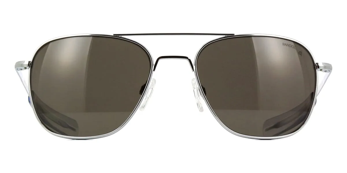 Randolph Aviator Bright Chrome AF128 Polarised