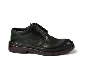 SAM GREEN DERBY SHOES