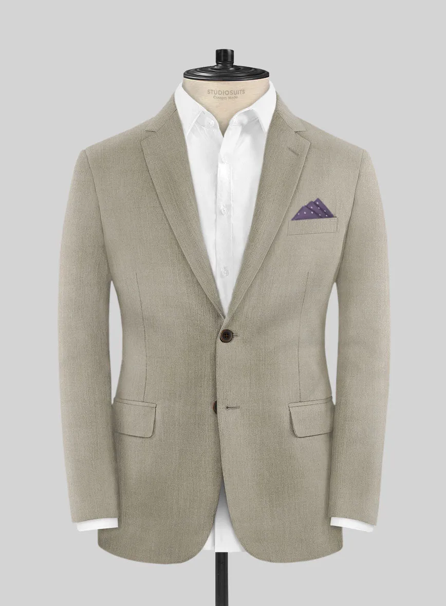 Scabal Sandune Beige Wool Jacket