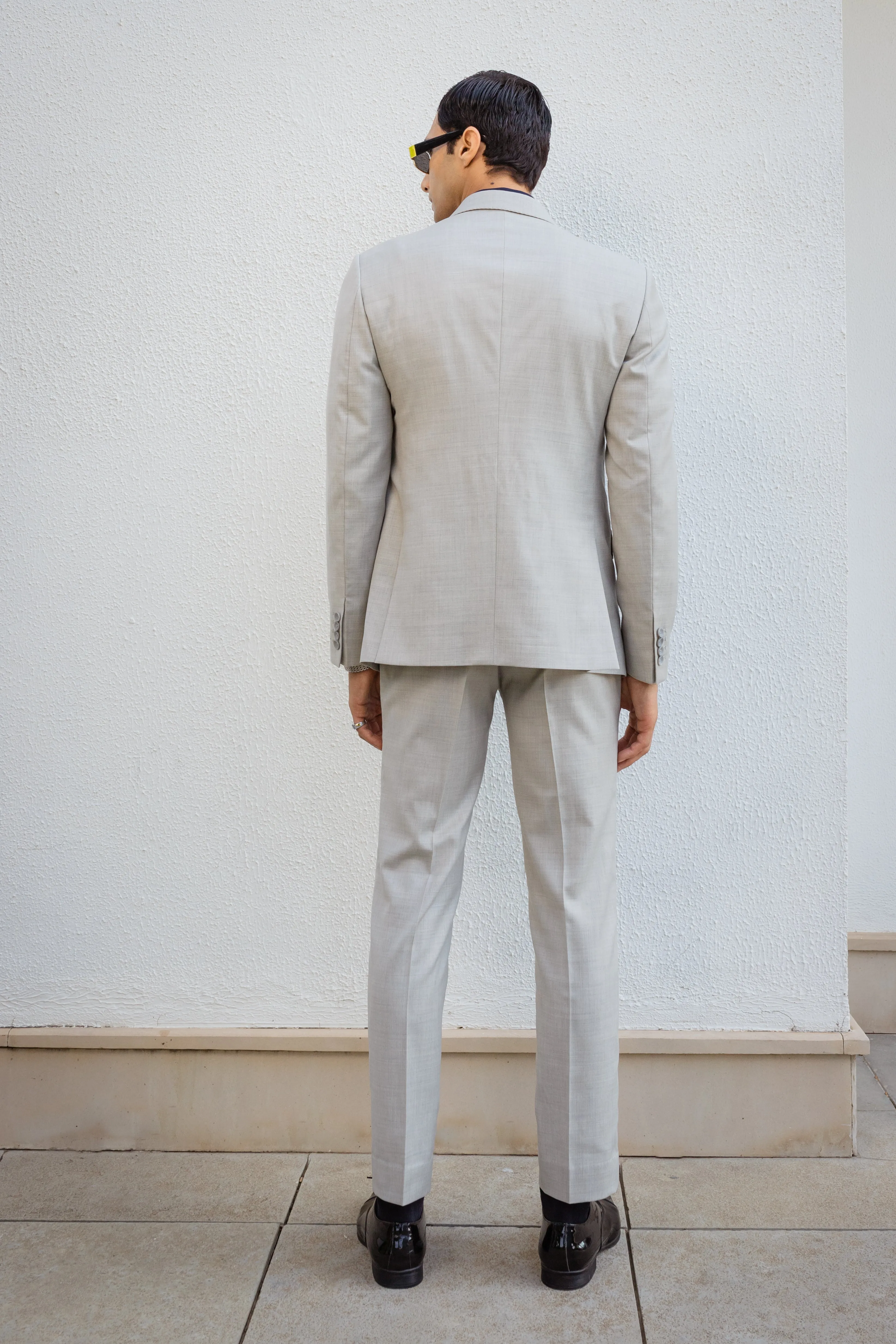 Smoke Grey Classic Suit.
