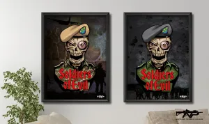 Soldiers of Evil Canvas