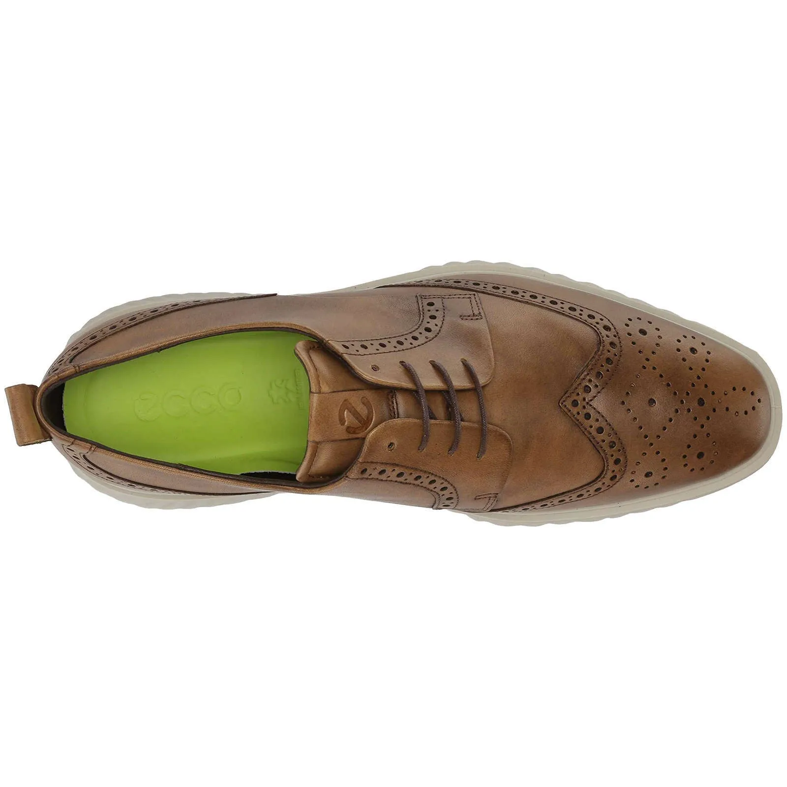 St.1 Hybrid Lite Full Grain Leather Men's Wingtip Brogue Shoes