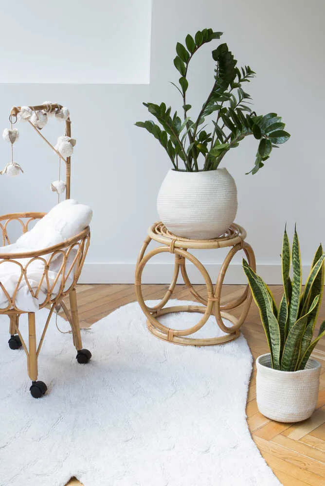 STORAGE BASKET BOLA IVORY