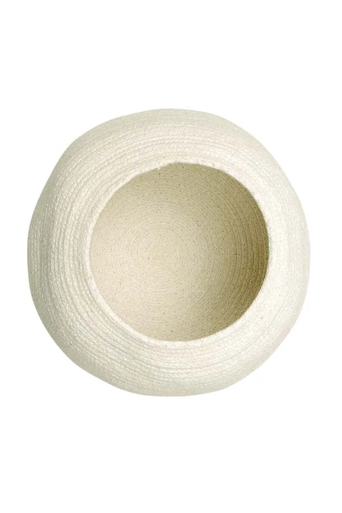 STORAGE BASKET BOLA IVORY