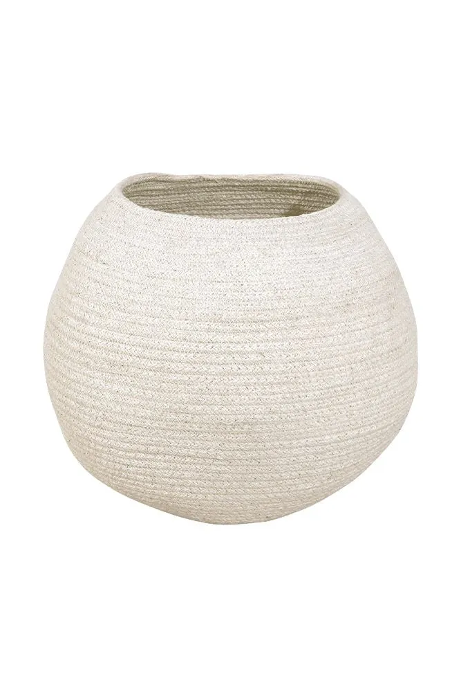 STORAGE BASKET BOLA IVORY