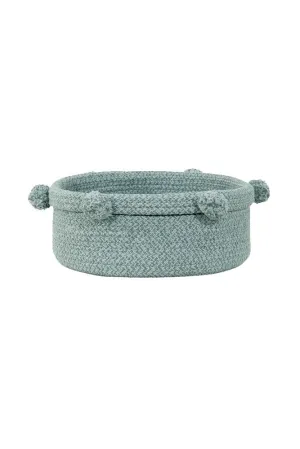 STORAGE BASKET TRAY VINTAGE BLUE