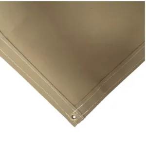 Tan Polyester Waterproof Canvas - 5' x 7'