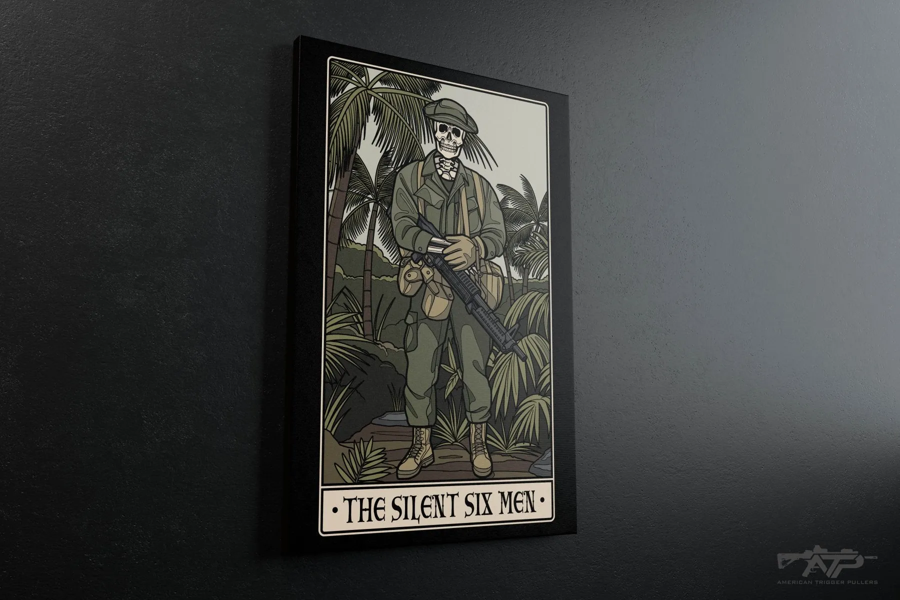 The Silent Six Men Canvas
