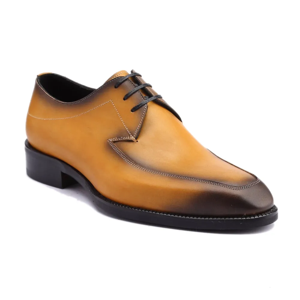 Two Tone Gradation Classic Men Derby Shoes