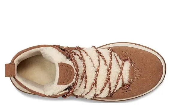 UGG Womens Lakesider Heritage Mid Waterproof Suede Boots