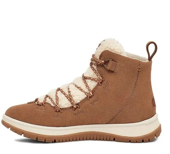 UGG Womens Lakesider Heritage Mid Waterproof Suede Boots