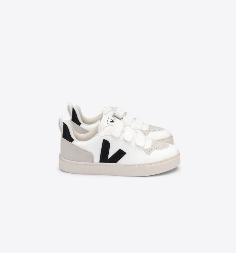 V-10 VELCRO CWL WHITE BLACK