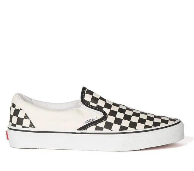 Vans Asher Checkerboard Slip On Womens Shoes