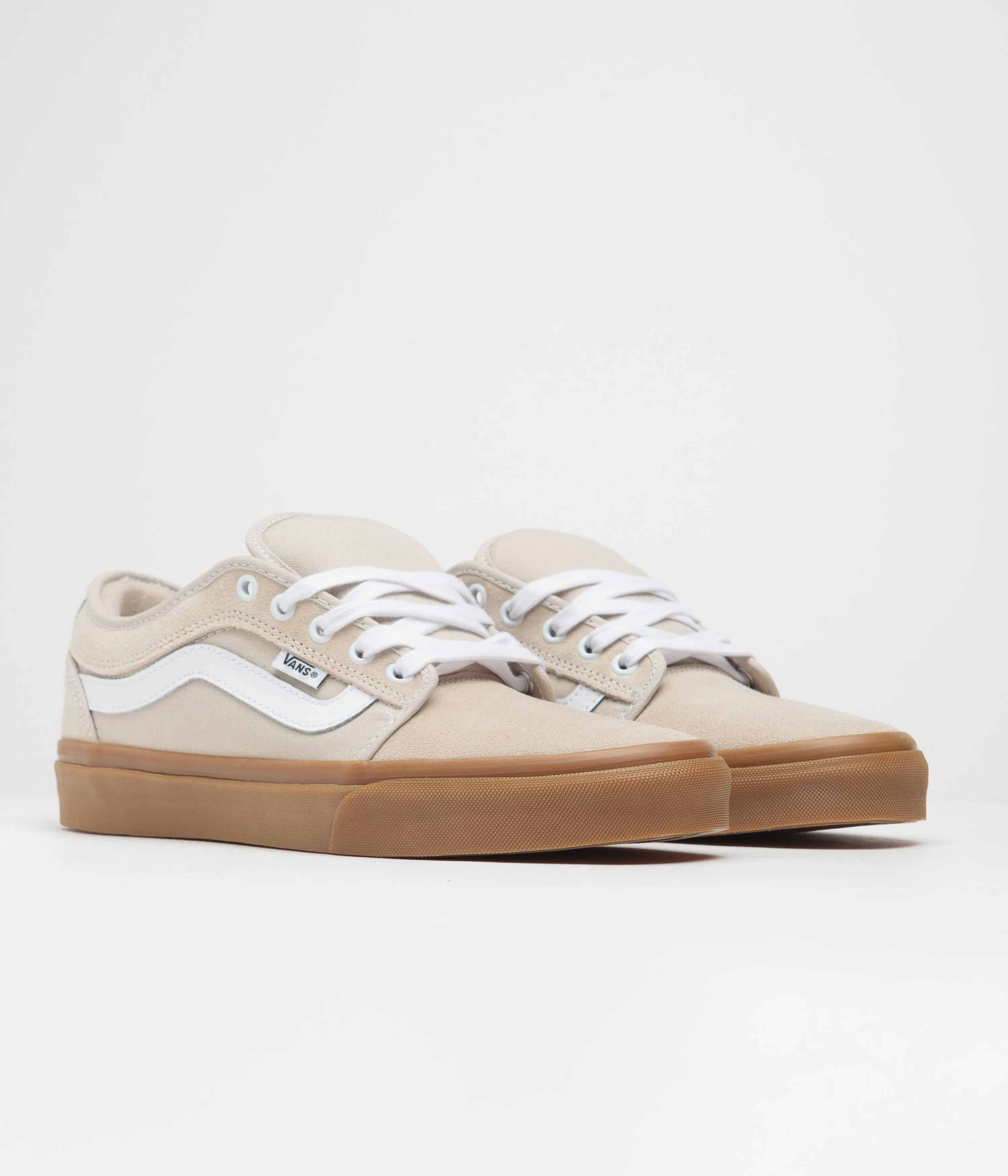 Vans Chukka Low Sidestripe Shoes - French Oak