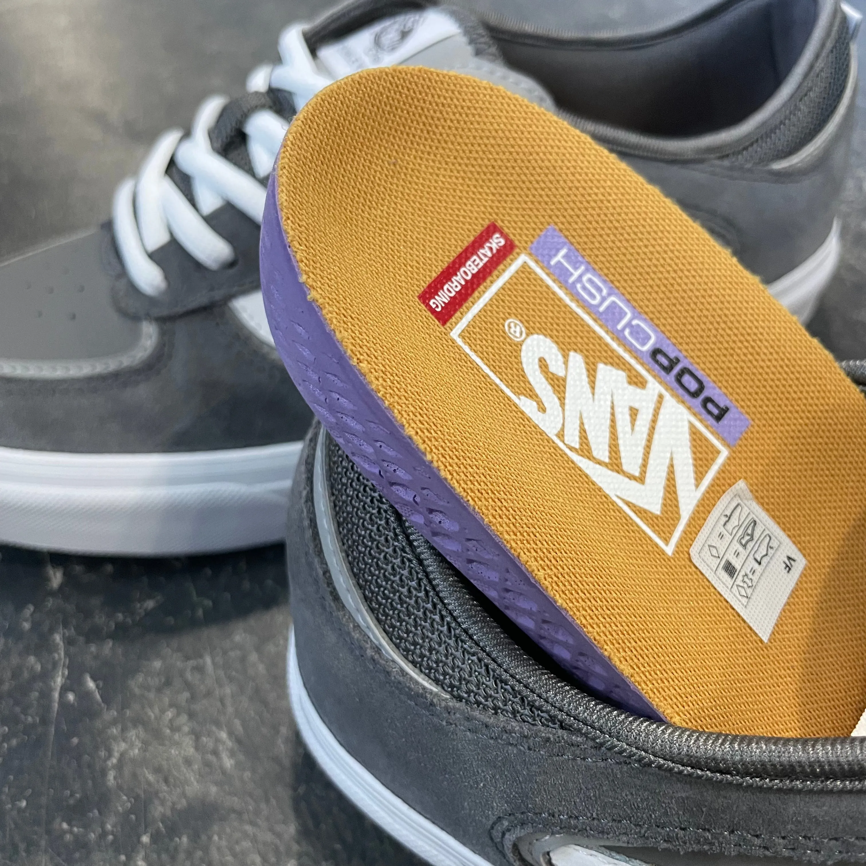 Vans Skate Rowley Grey/White