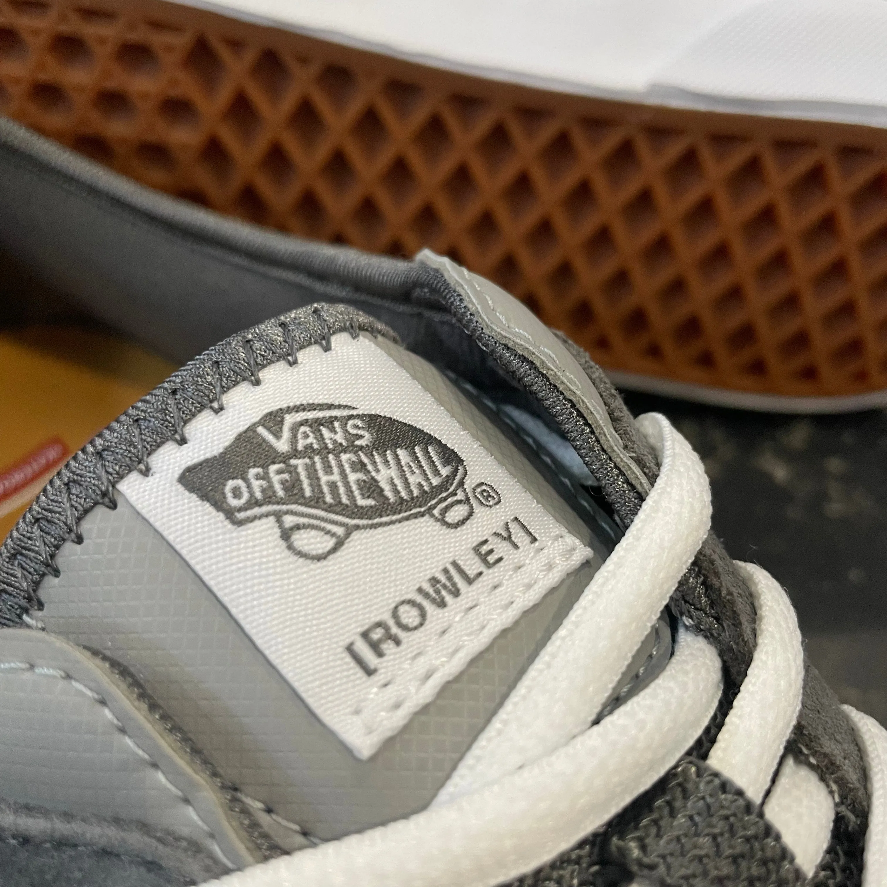 Vans Skate Rowley Grey/White