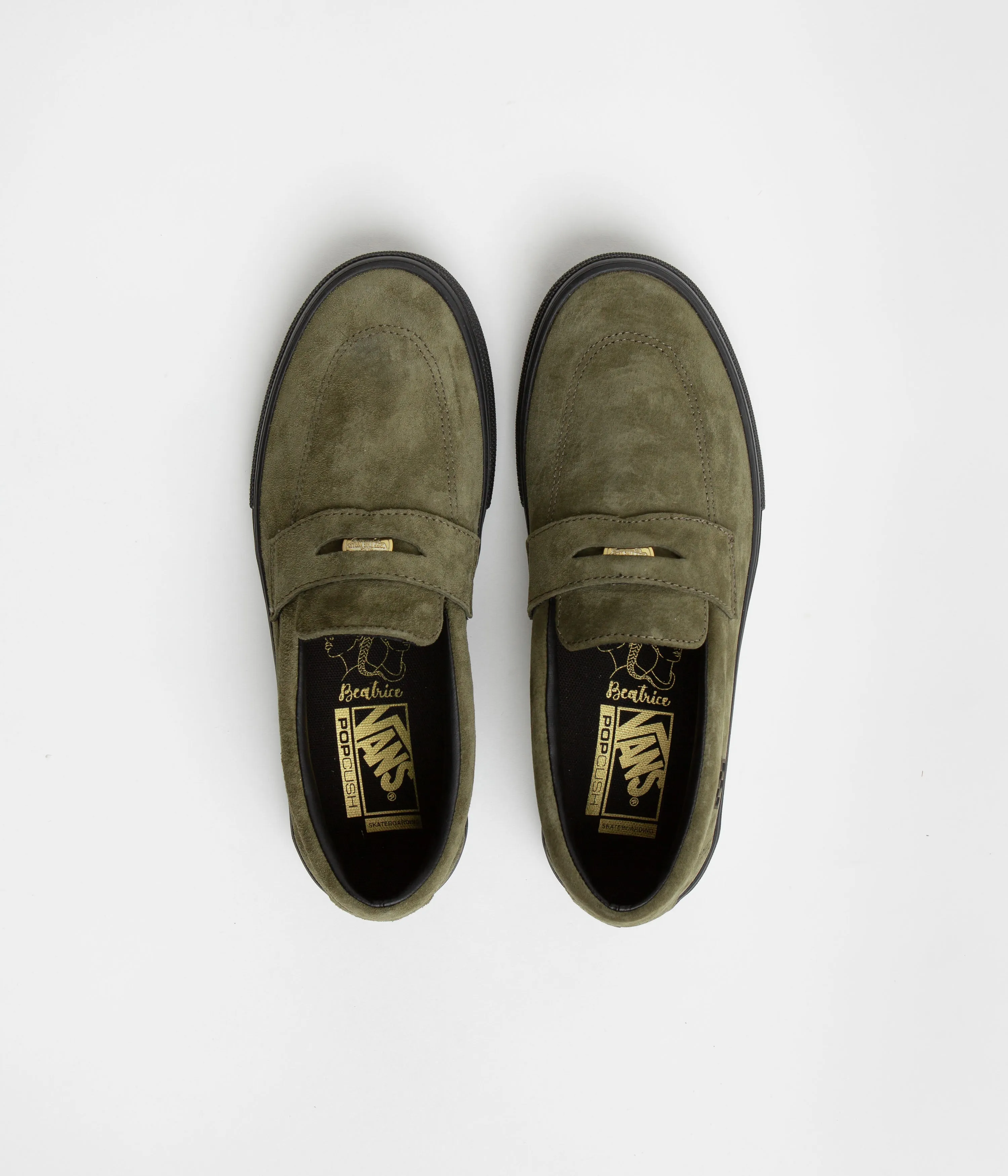 Vans Skate Style 53 Shoes - (Beatrice Domond) Dark Olive