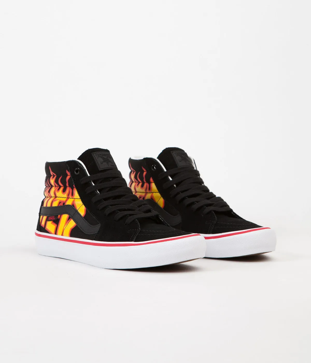 Vans x Thrasher Skate-Hi Pro Shoes - Black