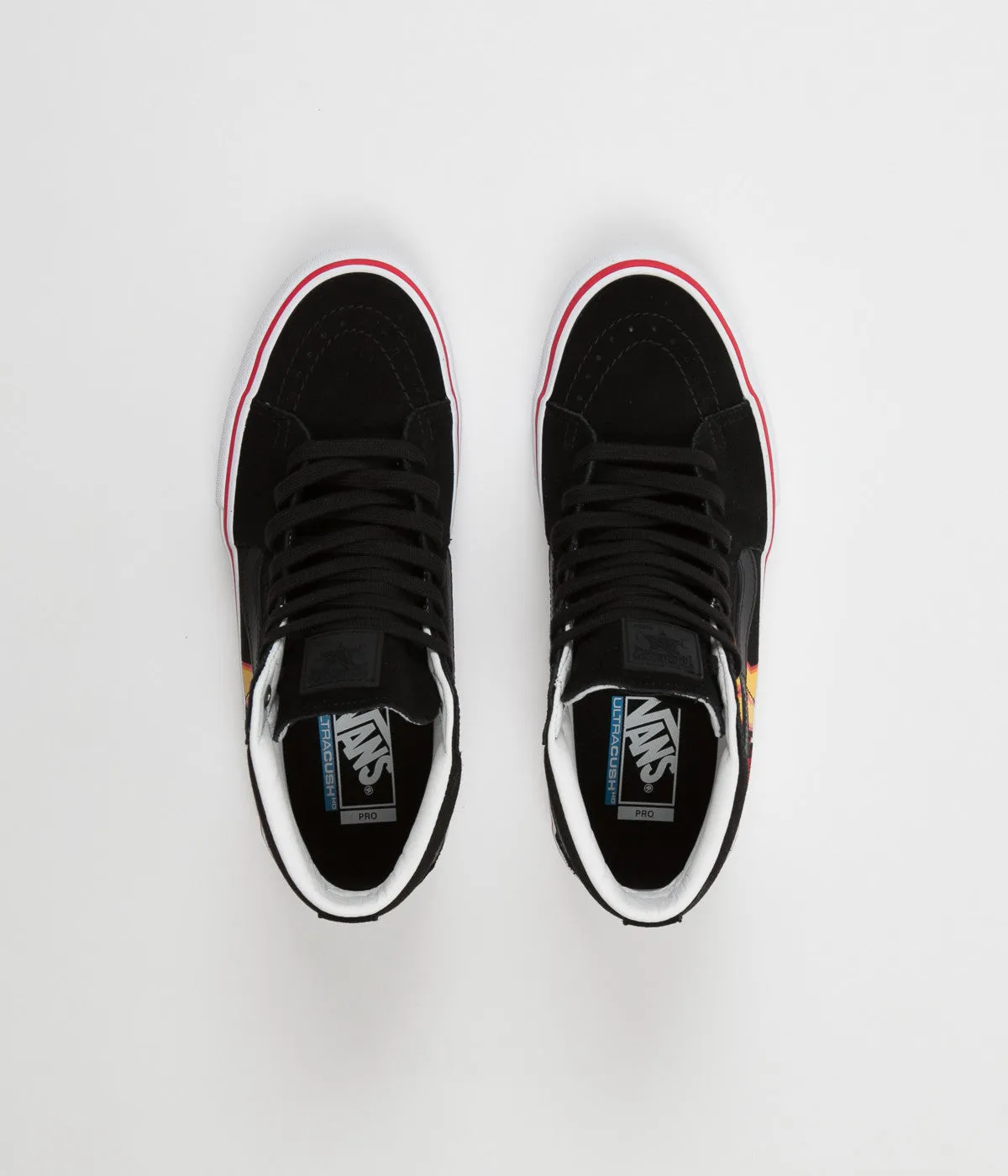 Vans x Thrasher Skate-Hi Pro Shoes - Black