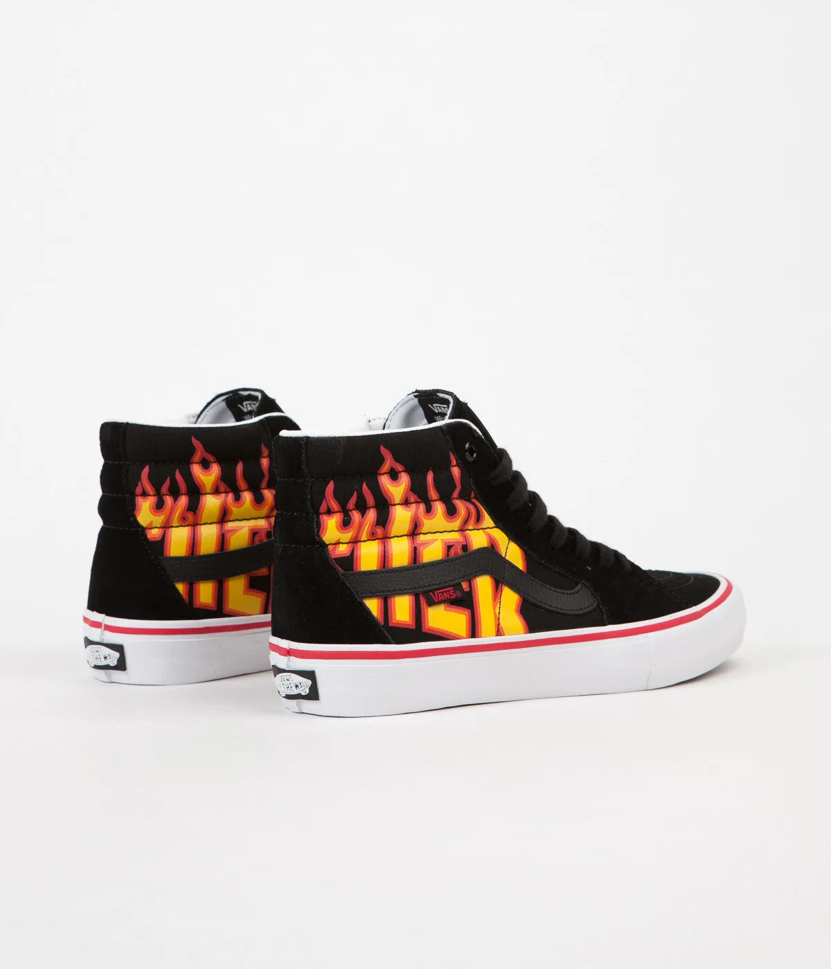 Vans x Thrasher Skate-Hi Pro Shoes - Black