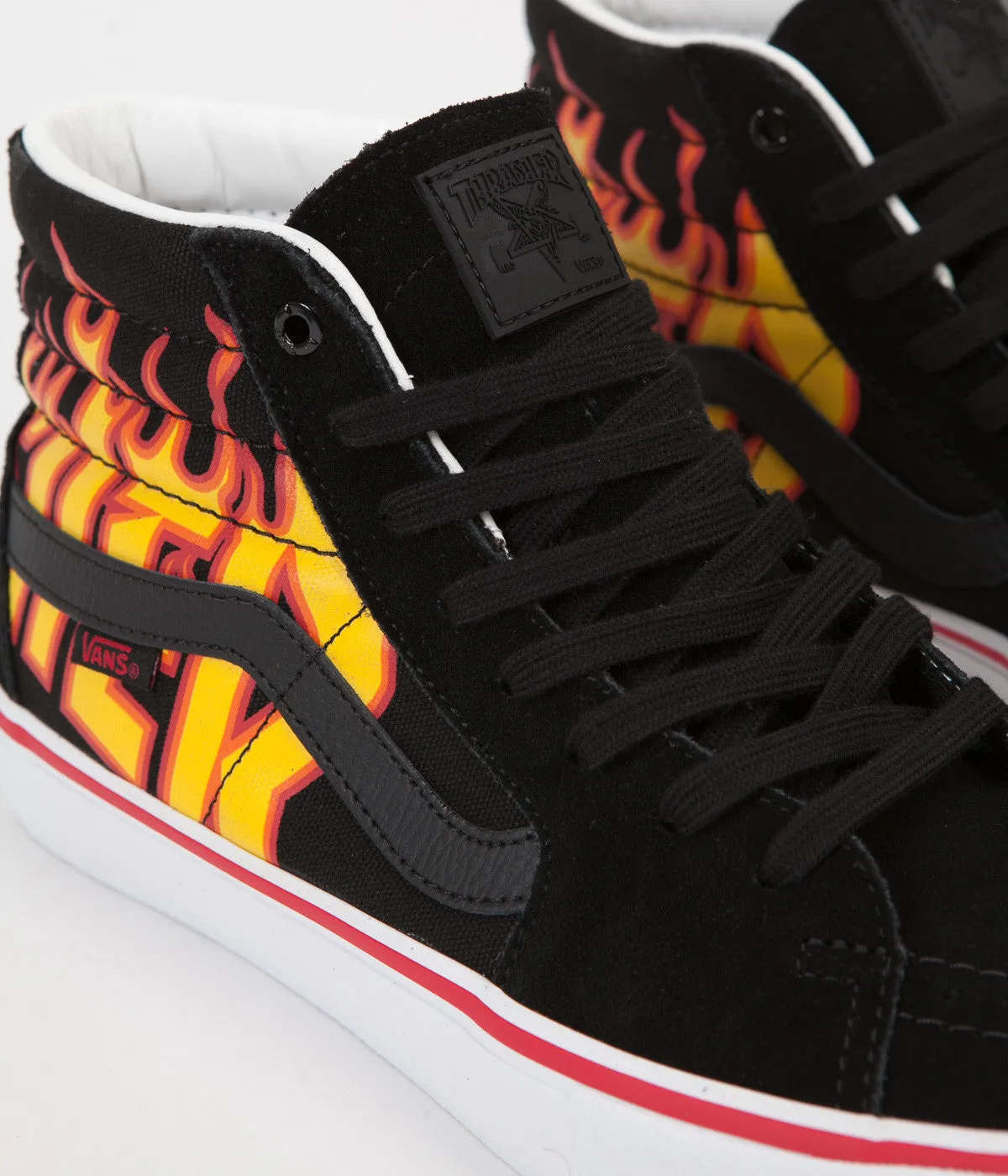Vans x Thrasher Skate-Hi Pro Shoes - Black