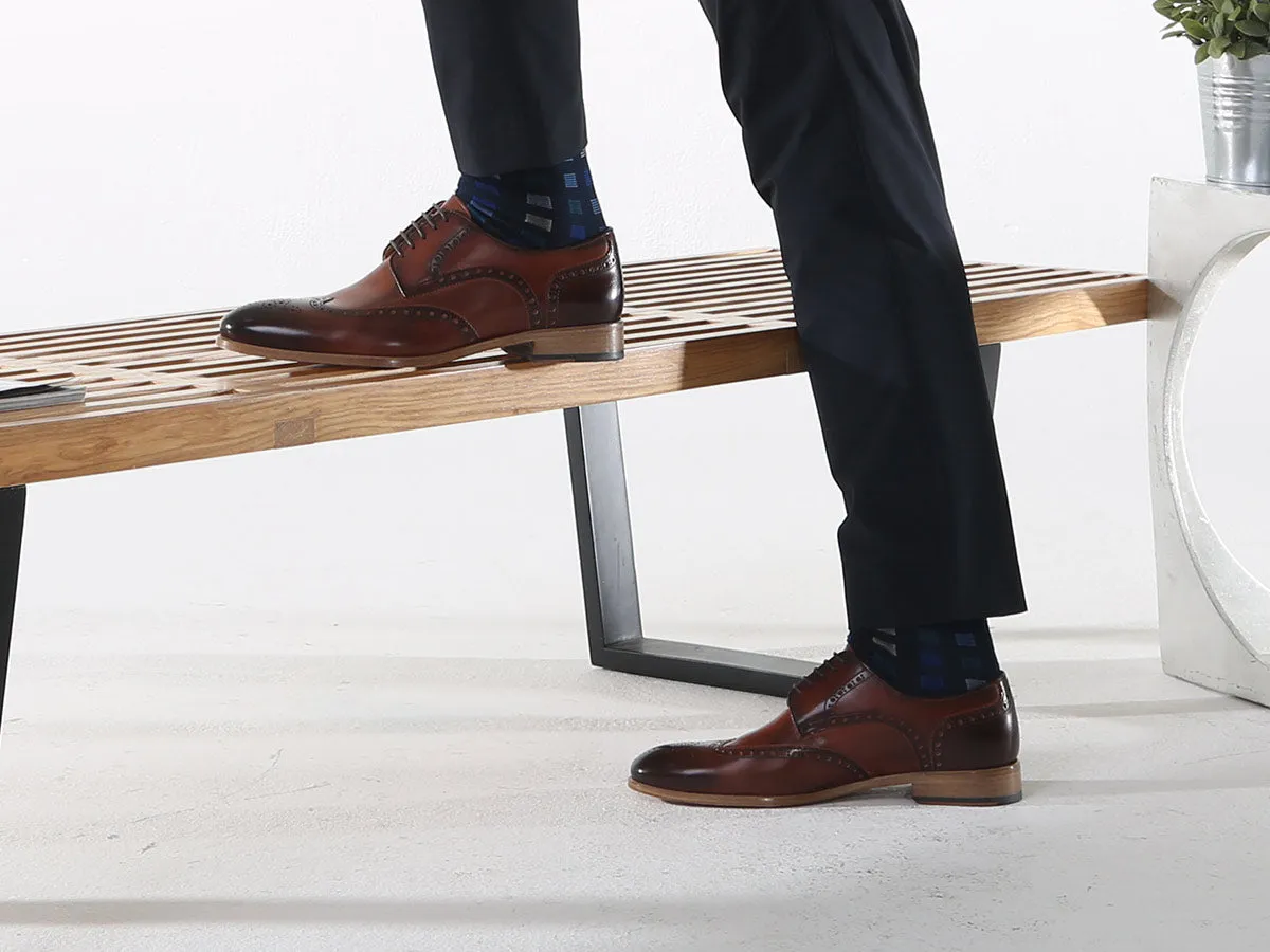 Vincent Wingtip In Brandy Nicol