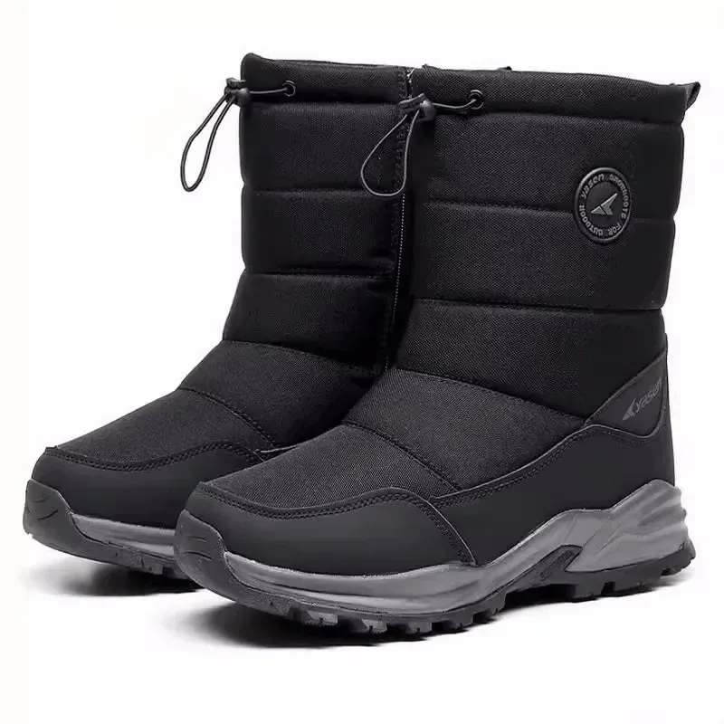 Warm Outdoor Boots Waterproof Wear Resistant Anti Slip Ankle Length