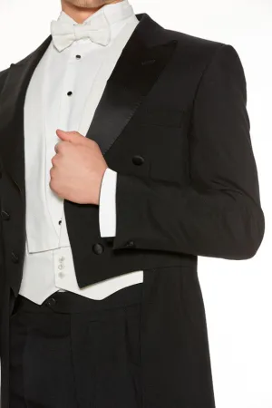 White Tie Evening Tail Jacket & Waistcoat (Hire Package) White Tie Evening Tail Jacket & Waistcoat (Hire Package)