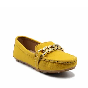 Yellow Casual Moccasins G70043
