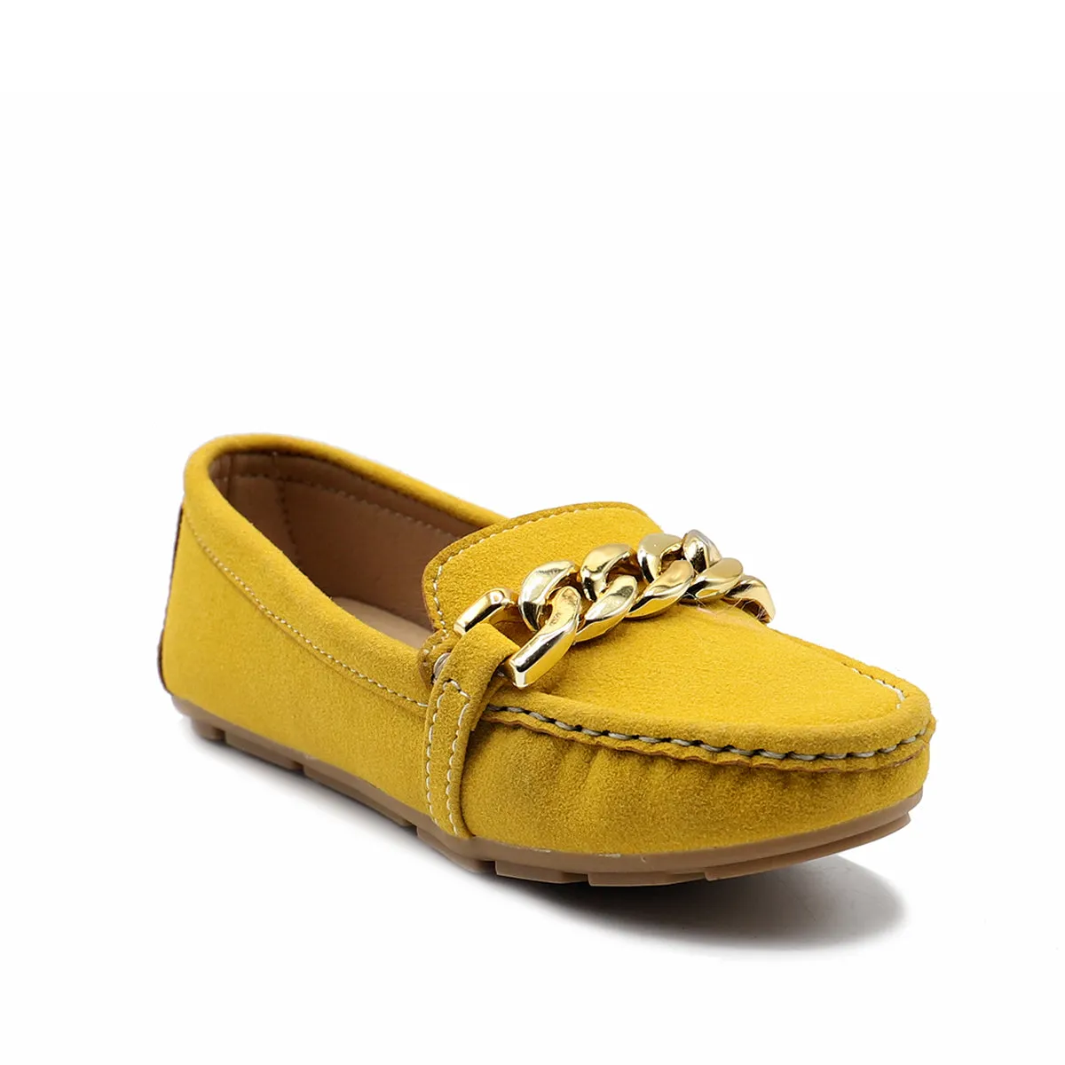 Yellow Casual Moccasins G70043