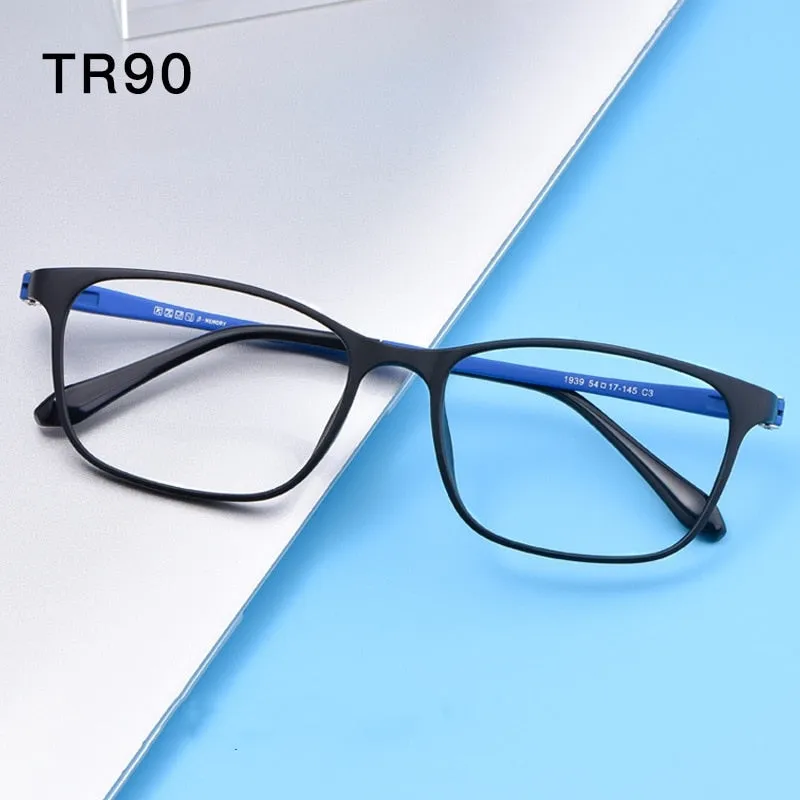 Yimaruili Unisex Full Rim Ultem/Steel Frame Eyeglasses 1939TR
