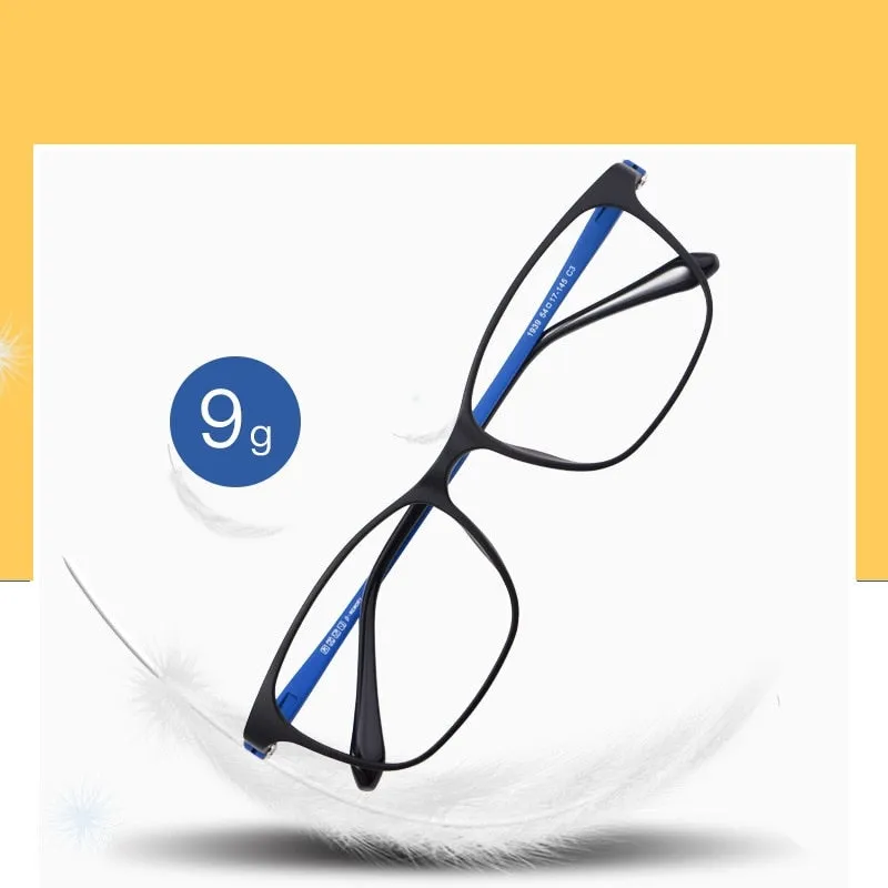 Yimaruili Unisex Full Rim Ultem/Steel Frame Eyeglasses 1939TR