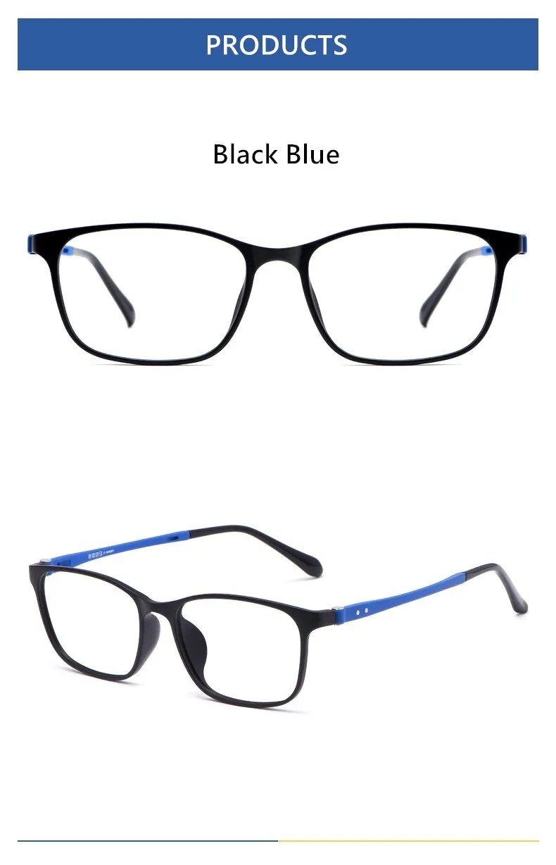 Yimaruili Unisex Full Rim Ultem/Steel Frame Eyeglasses 1939TR