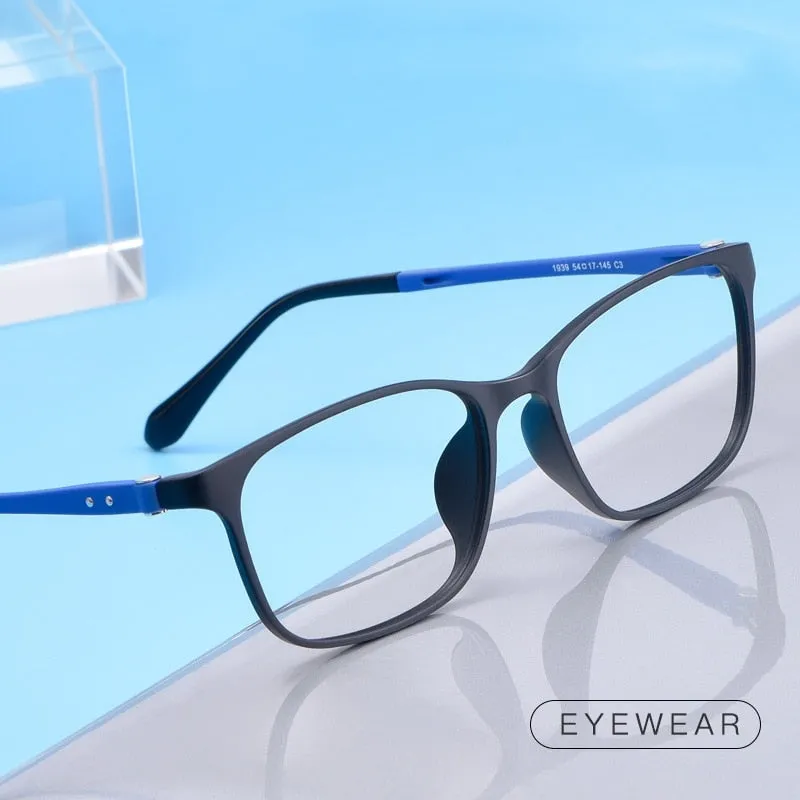 Yimaruili Unisex Full Rim Ultem/Steel Frame Eyeglasses 1939TR
